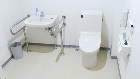 メメントモリ会場のトイレと洗面所