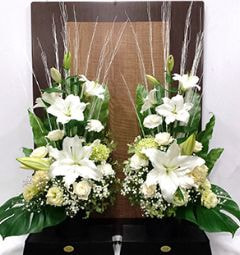 メメント・モリ供花の枕花