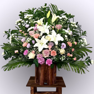 豊後大野市三重町のメメント・モリ供花
